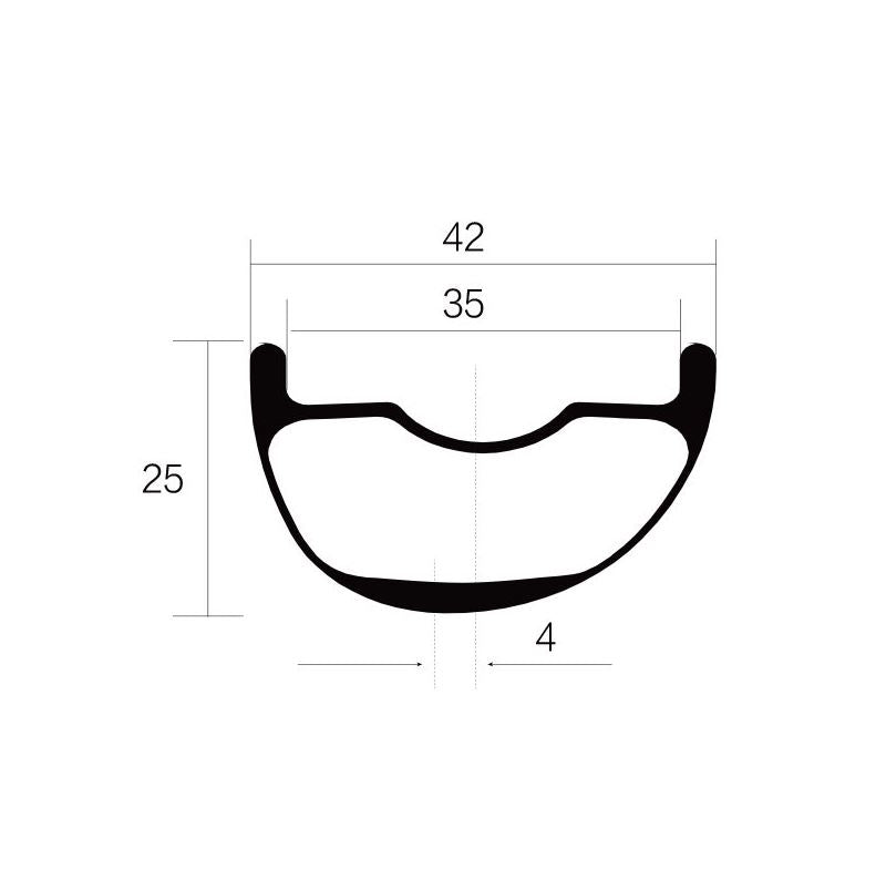 2rc E35 Enduro BERD Carbon Laufradsatz 29"