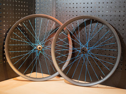 NONPLUS Components UL319 BERD Spokes blau Vorführlaufradsatz